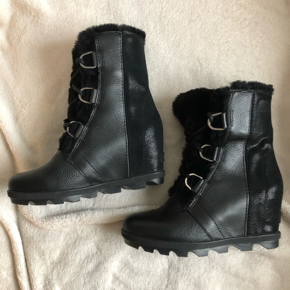 Sorel Joan of Arctic Wedge II Shearling Bootie